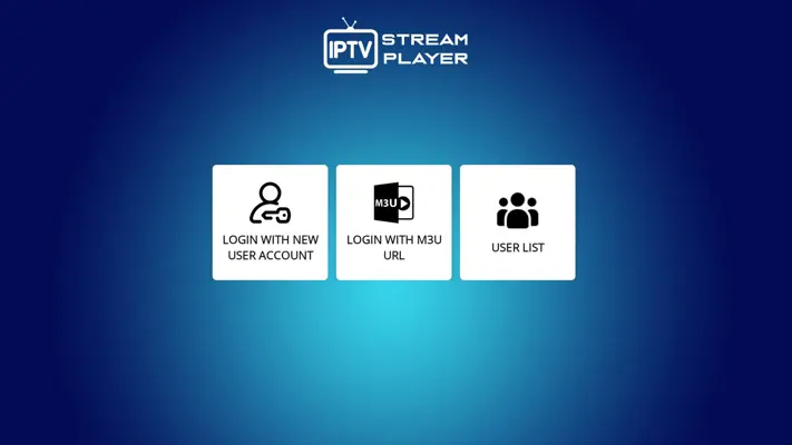 IPTV Stream Player android App screenshot 0