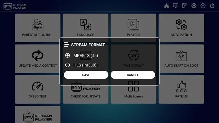 IPTV Stream Player android App screenshot 6